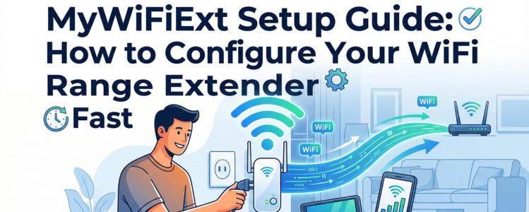 MyWiFiExt Setup Guide: How to Configure Your WiFi Range Extender Fast