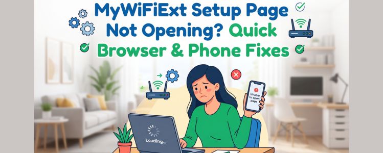MyWiFiExt Setup Page Not Opening