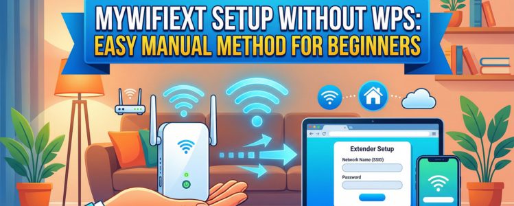 MyWiFiExt Setup Without WPS: Easy Manual Method for Beginners
