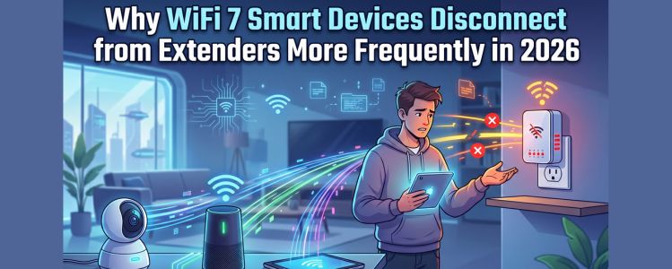 Why WiFi 7 Smart Devices Disconnect from Extenders More Frequently in 2026