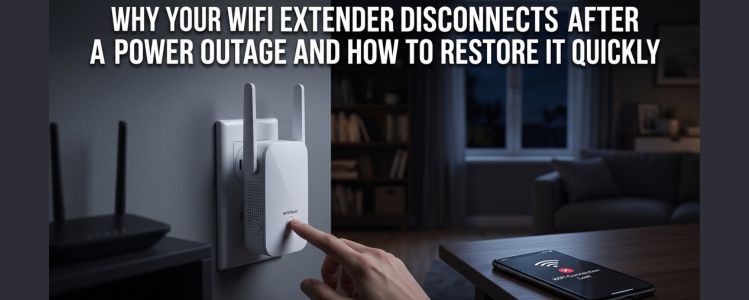 Why Your WiFi Extender Disconnects After a Power Outage and How to Restore It Quickly