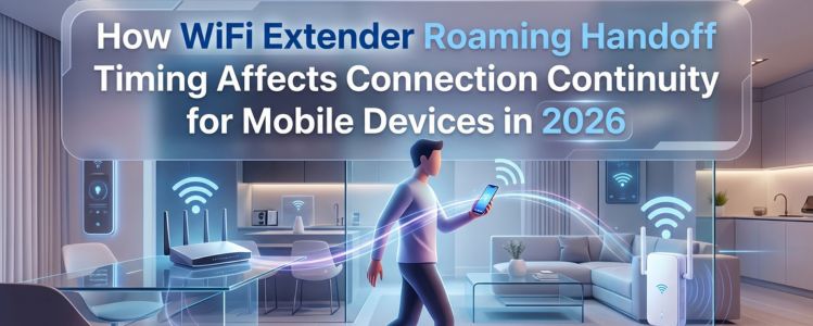 How WiFi Extender Roaming Handoff Timing Affects Connection Continuity for Mobile Devices in 2026